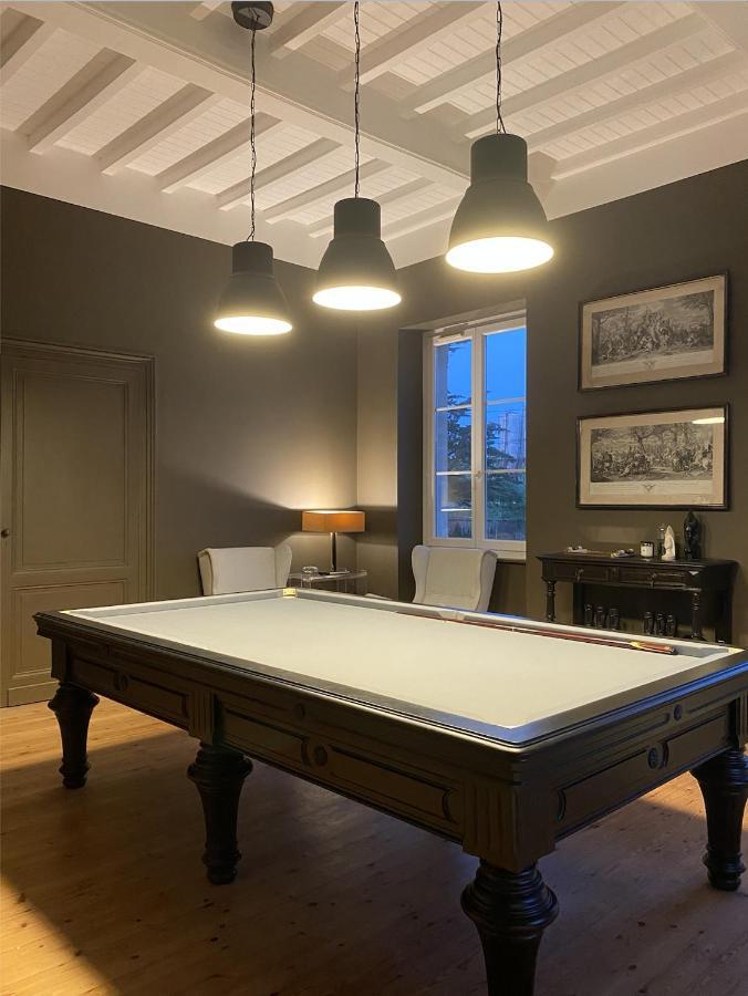 Chateau Bernon Maison D Hotes - Piscine Et Spa Queyrac Экстерьер фото