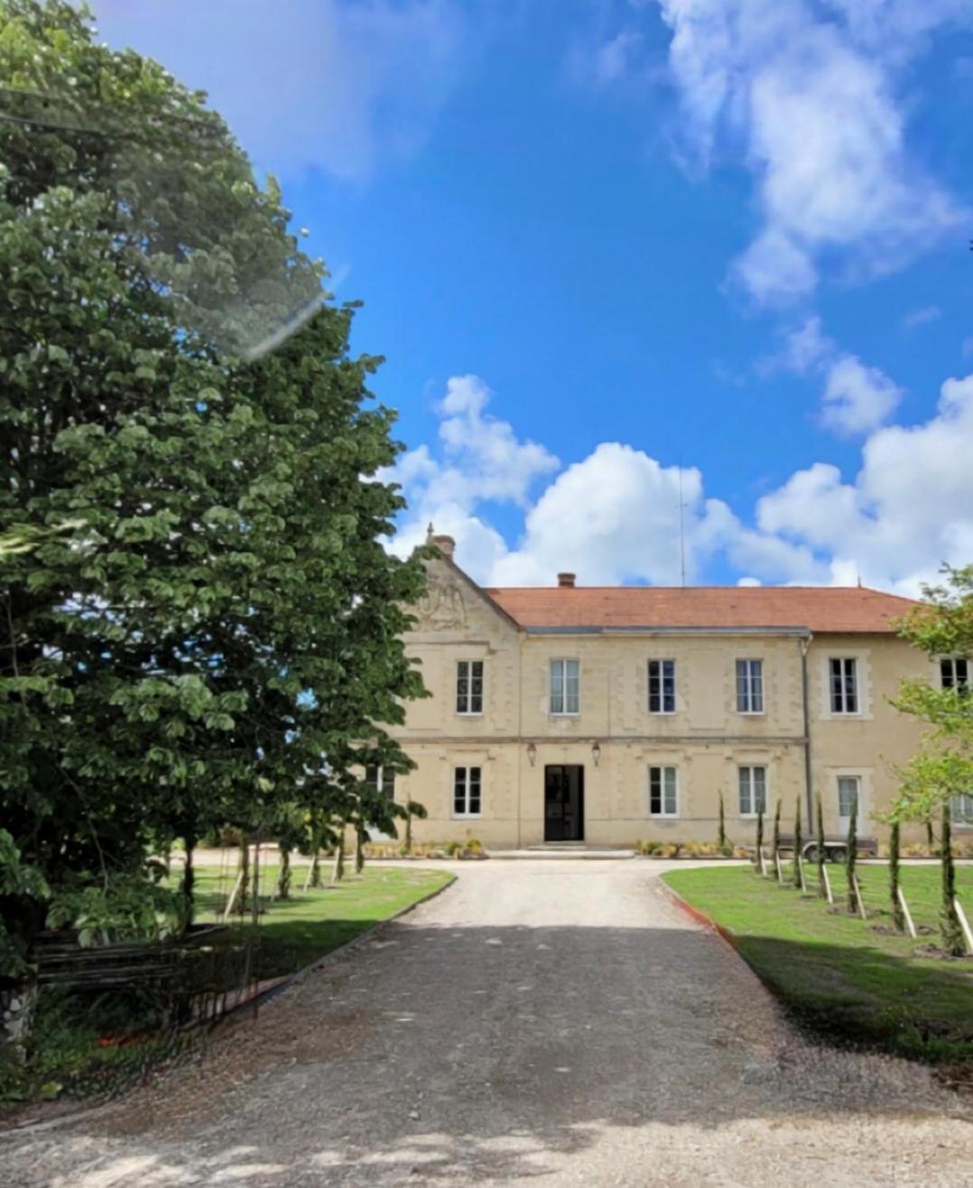 Chateau Bernon Maison D Hotes - Piscine Et Spa Queyrac Экстерьер фото